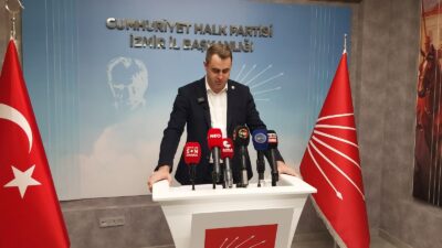 CHP İzmir İl Başkanı Çağatay Güç, Konak Atamer Mahallesi'ndeki riskli