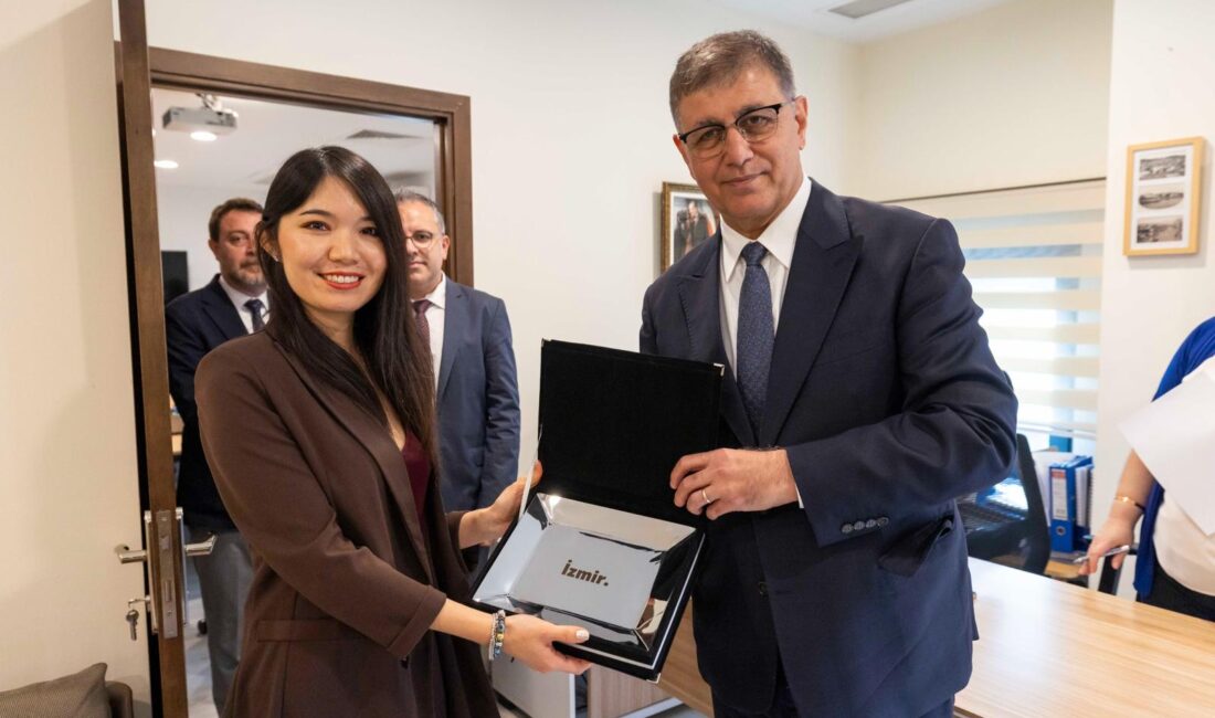 İzmir Büyükşehir Belediye Başkanı Dr. Cemil Tugay, Çin merkezli küresel