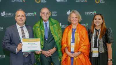 İzmir Büyükşehir Belediyesi, sürdürülebilir turizm alanında yaptığı çalışmalar neticesinde Green