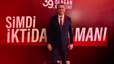 CHP İzmir İl Başkanı Çağatay Güç, partisinin 39. Olağan Kurultayı