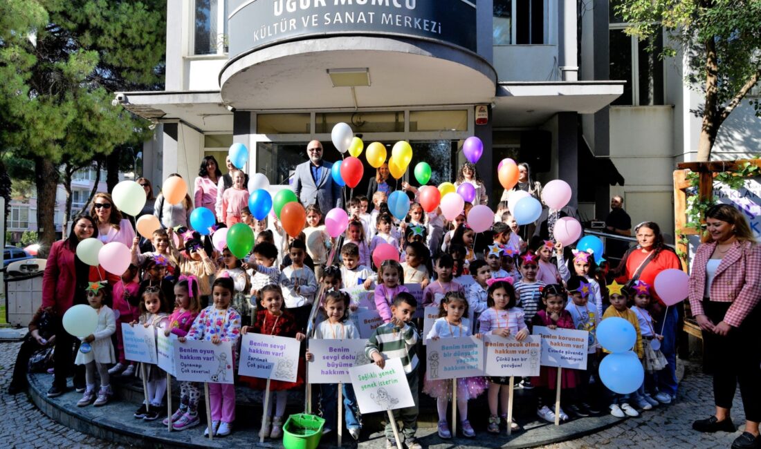 Bornova Belediyesi, 20 Kasım Dünya Çocuk Hakları Günü kapsamında çocukların