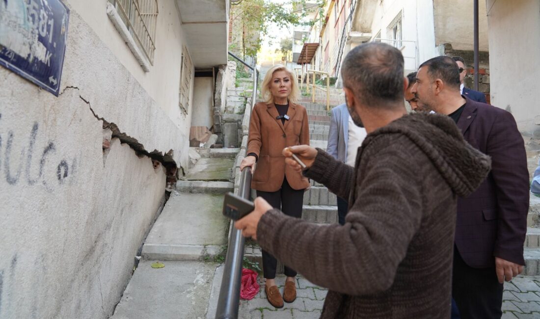 AK Parti İzmir Milletvekili Şebnem Bursalı, Onat Tüneli çalışmaları nedeniyle