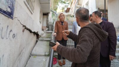 AK Parti İzmir Milletvekili Şebnem Bursalı, Onat Tüneli çalışmaları nedeniyle