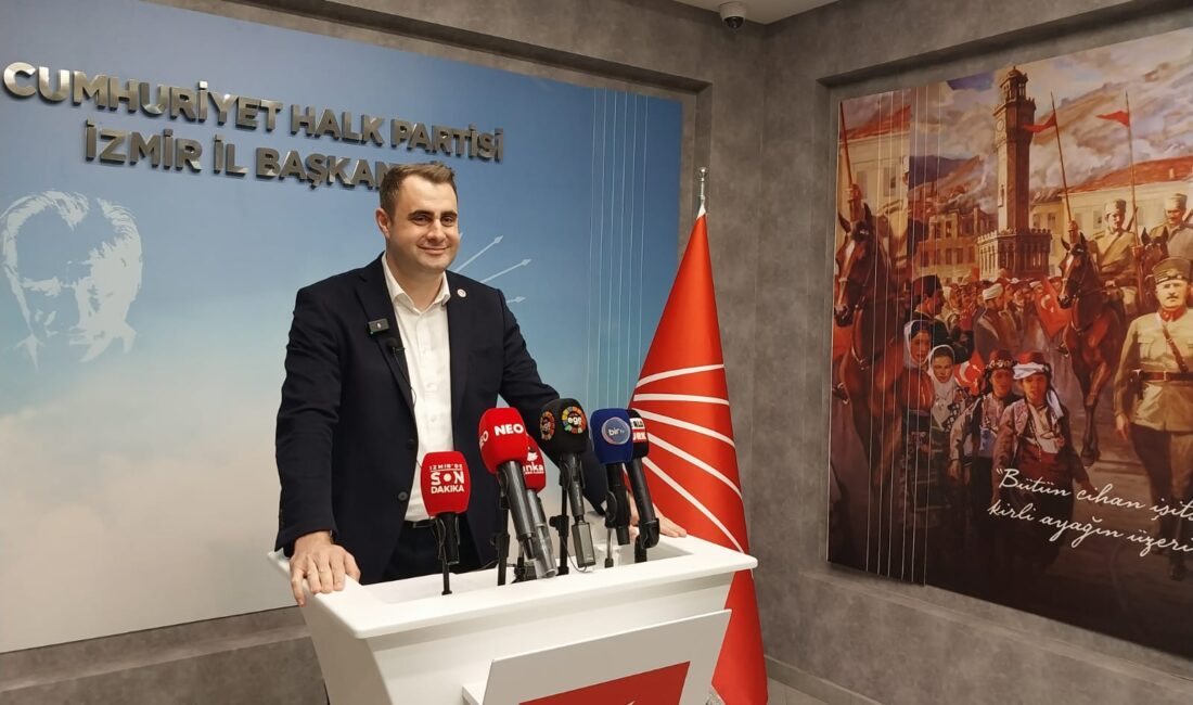 CHP İzmir İl Başkanı Çağatay Güç, merkezi hükümetin İzmir'e yatırım