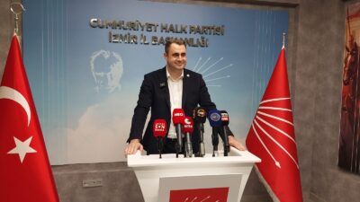 CHP İzmir İl Başkanı Çağatay Güç, Konak Atamer Mahallesi'ndeki riskli