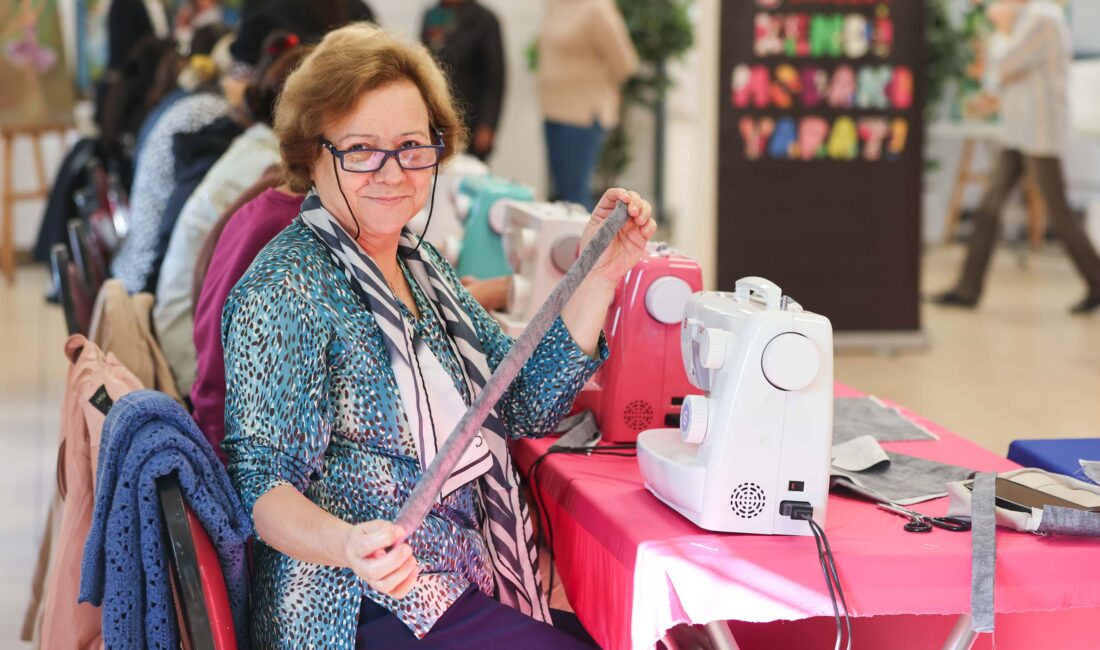 Buca Belediyesi’nin çanta yapım atölyesinde üretilen çantalardan elde edilen gelir,