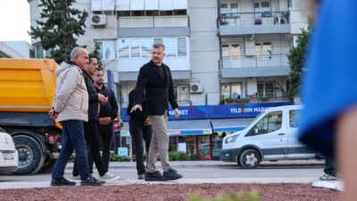 Buca Belediyesi, kuraklığa dayanıklı bitkilerle refüj ve parklarda yenilikçi peyzaj