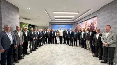 Kurultay öncesi hareketlilik arttı. İl Başkanı Çağatay Güç ve 70