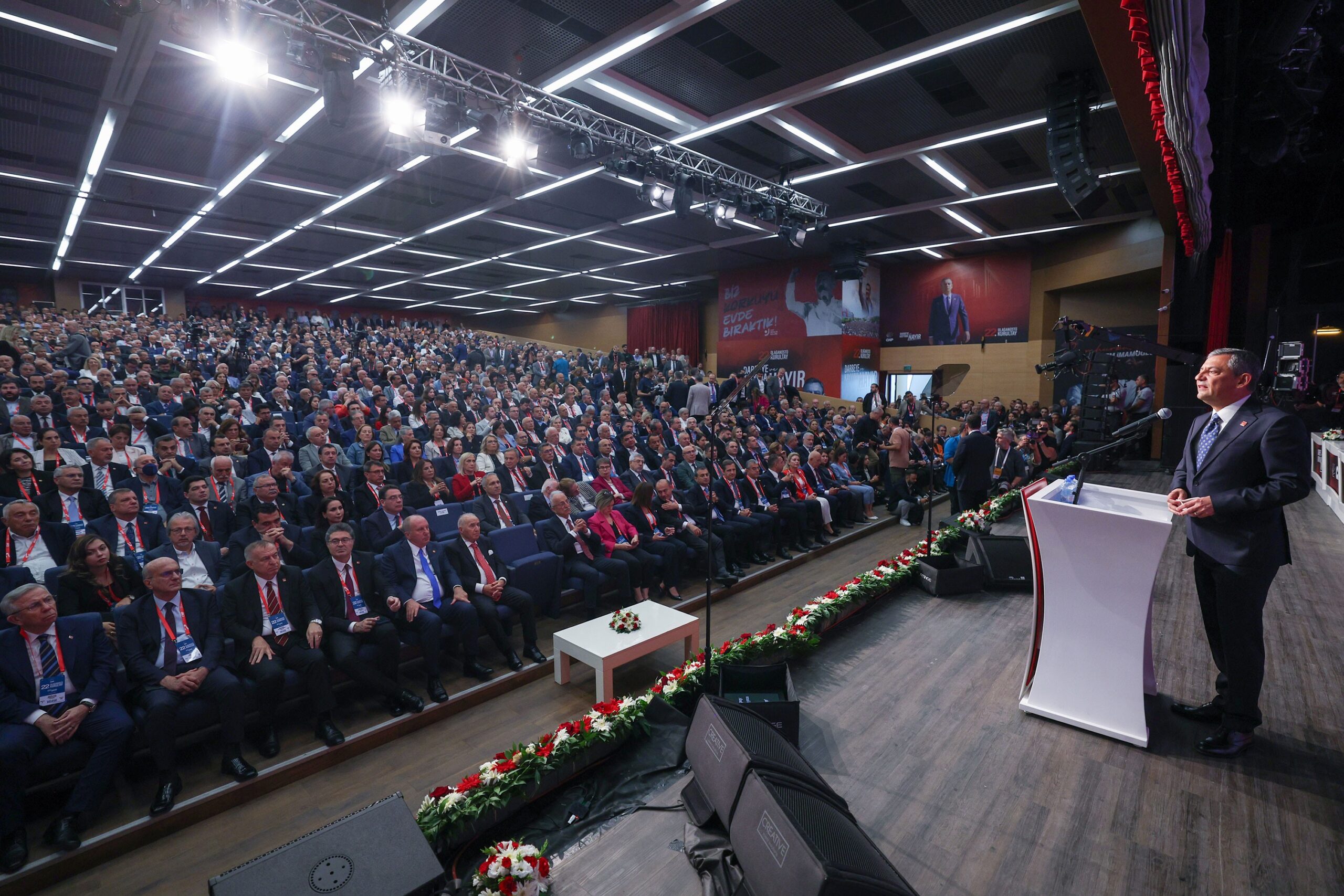 Ankara Arena’da düzenlenecek üç günlük kurultayda CHP, 17 yıl sonra