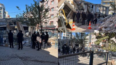 Gebze’de aynı aileden 4 kişinin hayatını kaybettiği binanın çökmesi sonrası,