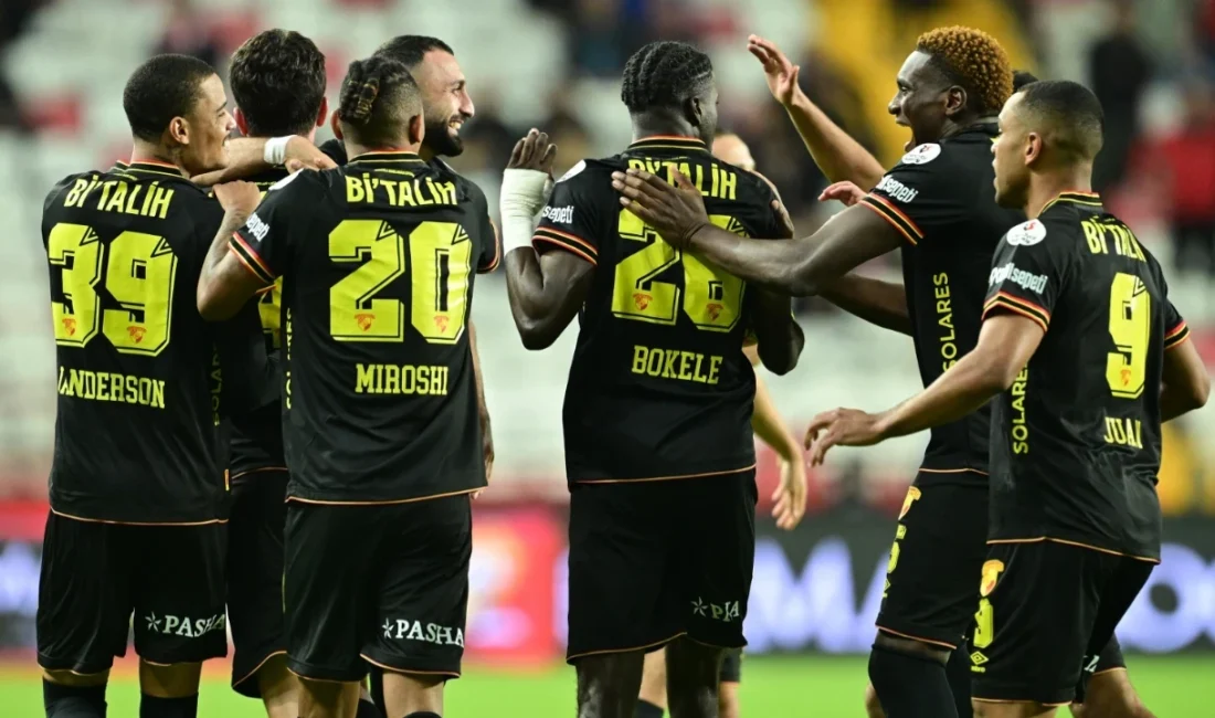 Süper Lig'in 14. haftasında Antalyaspor'un konuğu olan Göztepe, geriye düştüğü