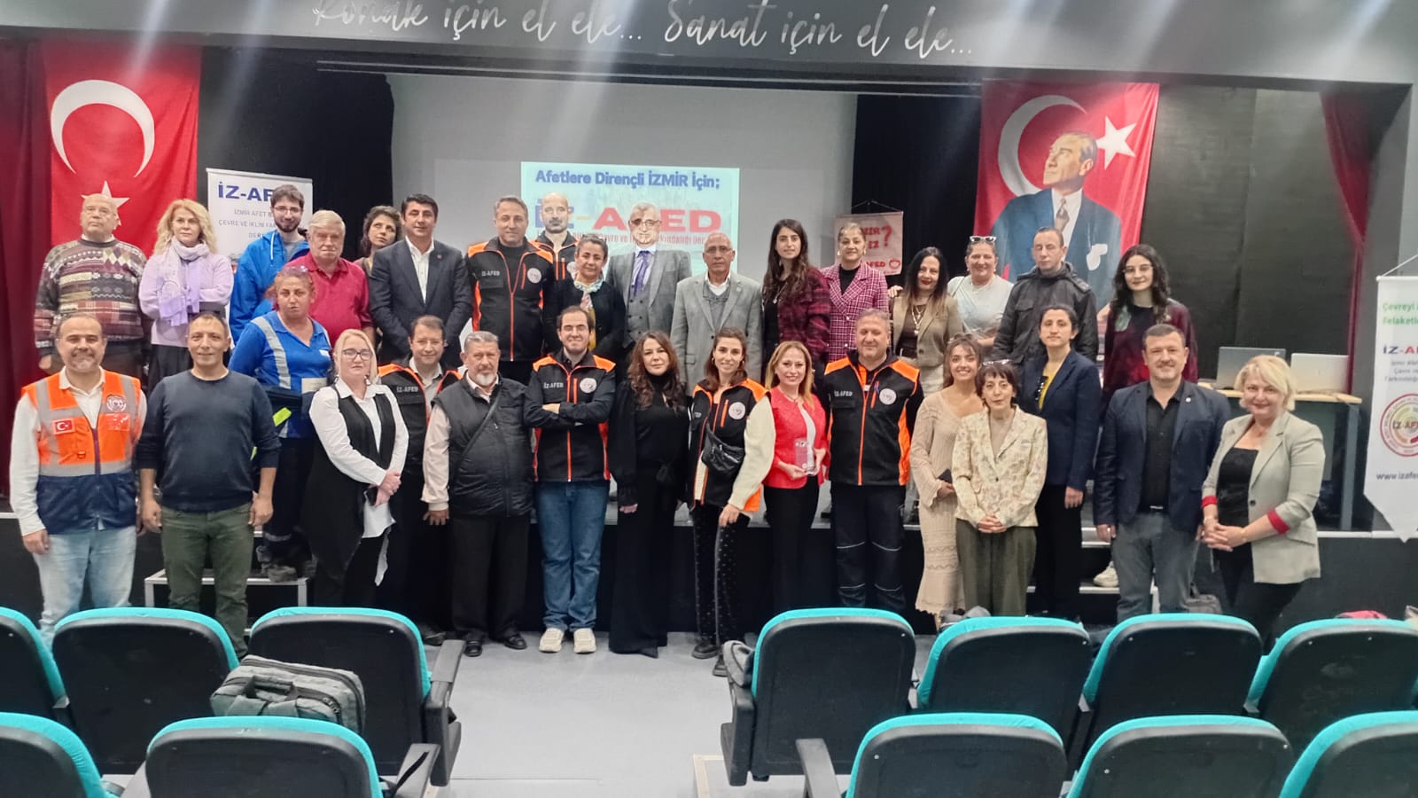 İZ-AFED, 5. kuruluş yıl dönümünü kutladı; afet bilinci haberciliğinde katkı