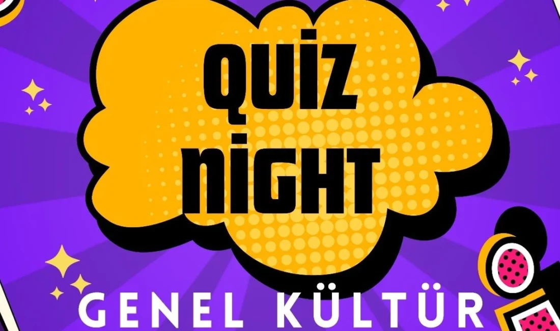 İzmir Büyükşehir Belediyesi, gençleri genel kültür temalı soru-cevap gecesinde buluşturuyor;