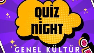 İzmir Büyükşehir Belediyesi, gençleri genel kültür temalı soru-cevap gecesinde buluşturuyor;