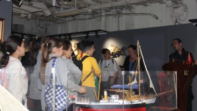 İzmir Büyükşehir Belediyesi’nin düzenlediği Geri Dönüşüm Atölyesi ve Gemi Müzesi