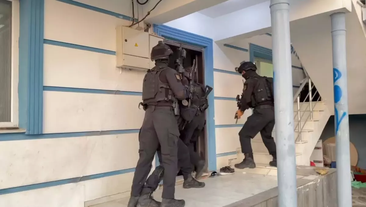 İzmir ve Kocaeli’de ‘Medeler’ suç örgütüne operasyon düzenlendi; 14 kişi