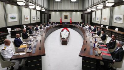 Milli Güvenlik Kurulu, Cumhurbaşkanı Erdoğan başkanlığında Beştepe’de toplandı. Toplantıda PKK’nın