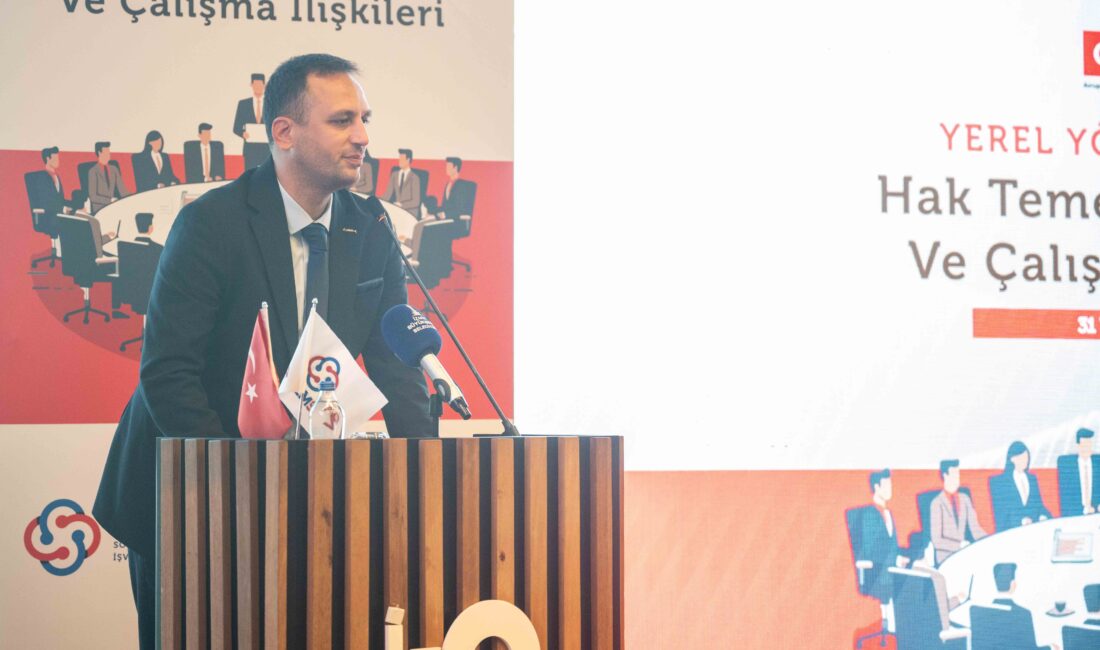 SODEMSEN çalıştayında konuşan Başkan Eşki, sürdürülebilir belediyecilik için belediyeler arası