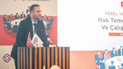 SODEMSEN çalıştayında konuşan Başkan Eşki, sürdürülebilir belediyecilik için belediyeler arası