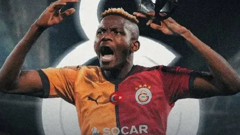 Galatasaray’ın yıldız golcüsü Victor Osimhen’in, Nijerya’nın Demokratik Kongo ile oynadığı