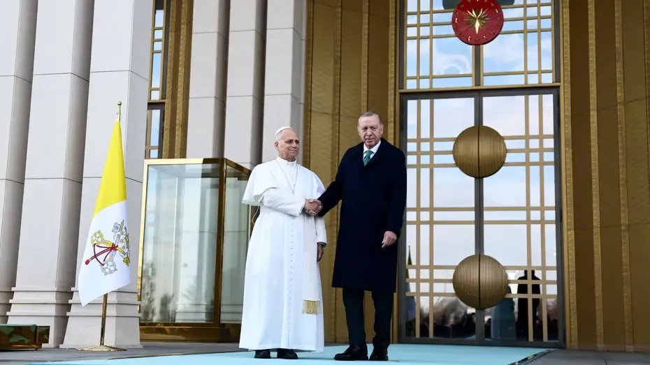 Vatikan Devlet Başkanı ve Katolik Kilisesi'nin lideri Papa 14'üncü Leo,