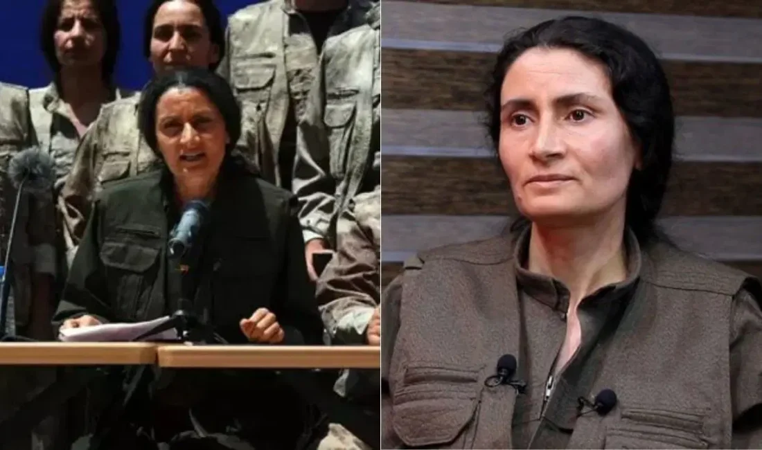 Terör örgütü mensuplarının silah bırakma töreninde kamera karşısına geçen KCK