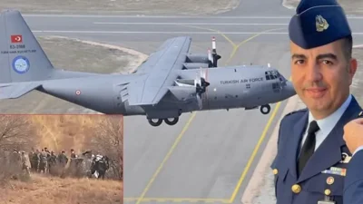 Türkiye’yi yasa boğan uçak kazasında şehit olan Yarbay Gökhan Korkmaz’ın