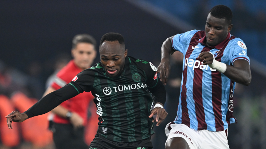 Zirve takibindeki Trabzonspor, sahasında Konyaspor'u ağırladı. Bordo mavili ekip mücadeleyi