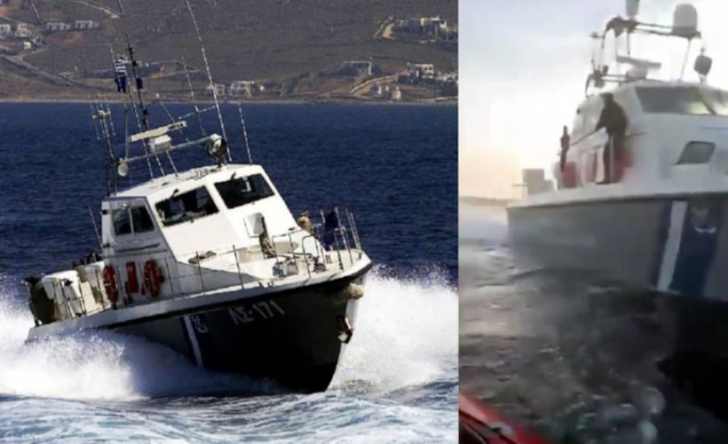 Didim ile Eşek Adası (Agothonisi) arasındaki sularda avlanan Türk balıkçı