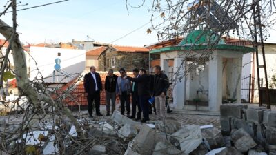 Menderes Belediye Başkanı İlkay Çiçek, yakın zamanda yaşanan afette zarar