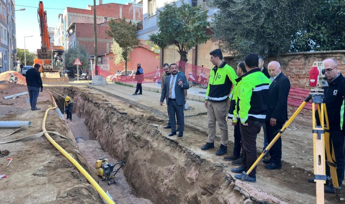 Ödemiş’te 200 milyon TL’lik altyapı yatırımında yüzde 60’lık ilerleme sağlandı.