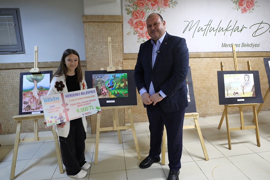 Menderes Belediyesi, 5 Aralık Dünya Toprak Günü’nde “toprak varsa, hayat