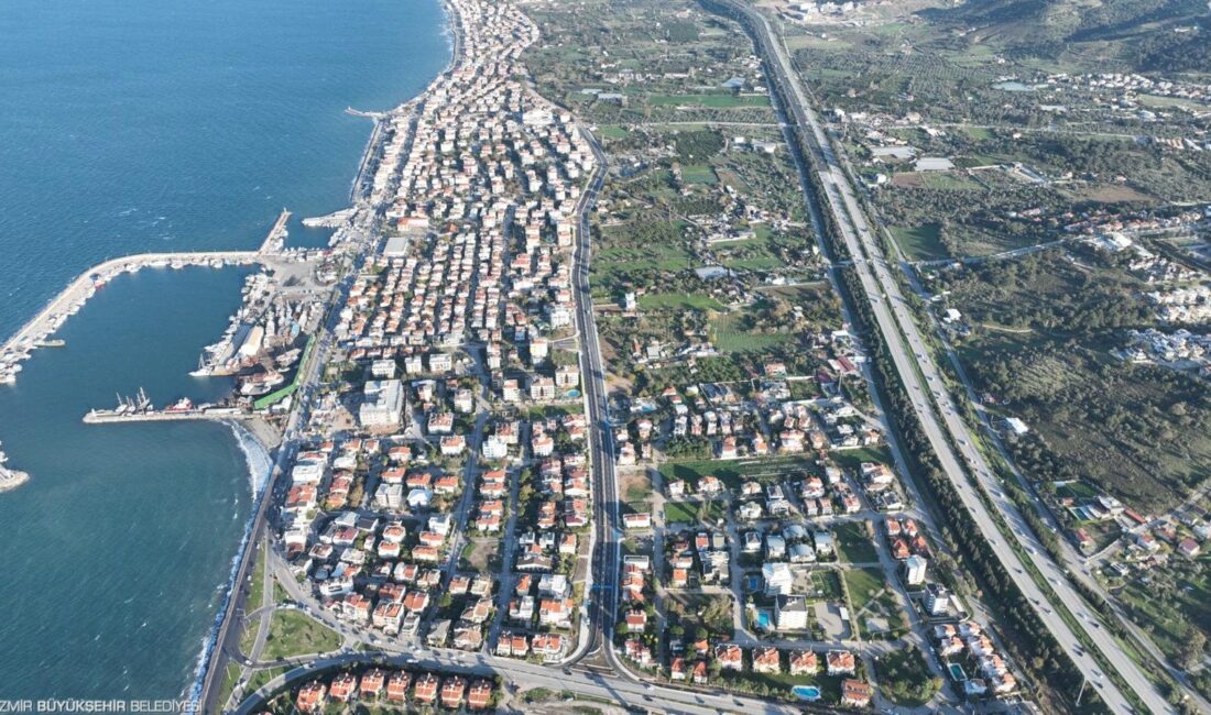 Güzelbahçe trafiğini azaltacak 75. Yıl Cumhuriyet Bulvarı’nın İstikbal Caddesi–Seferihisar Caddesi