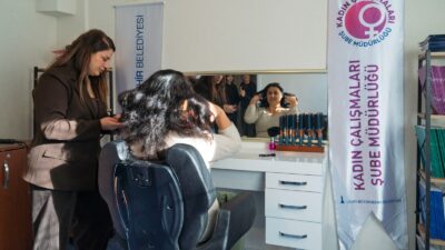 İzmir Büyükşehir Belediyesi, kadınlara hem kişisel bakım hem de hak