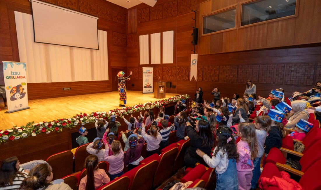İzmir Büyükşehir Belediyesi İZSU Genel Müdürlüğü, binlerce çocuğa ulaşan dev