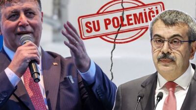 Milli Eğitim Bakanı Yusuf Tekin’in "İzmir’in okullarında çeşmelerden su akmıyor"