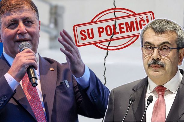 Milli Eğitim Bakanı Yusuf Tekin’in "İzmir’in okullarında çeşmelerden su akmıyor"