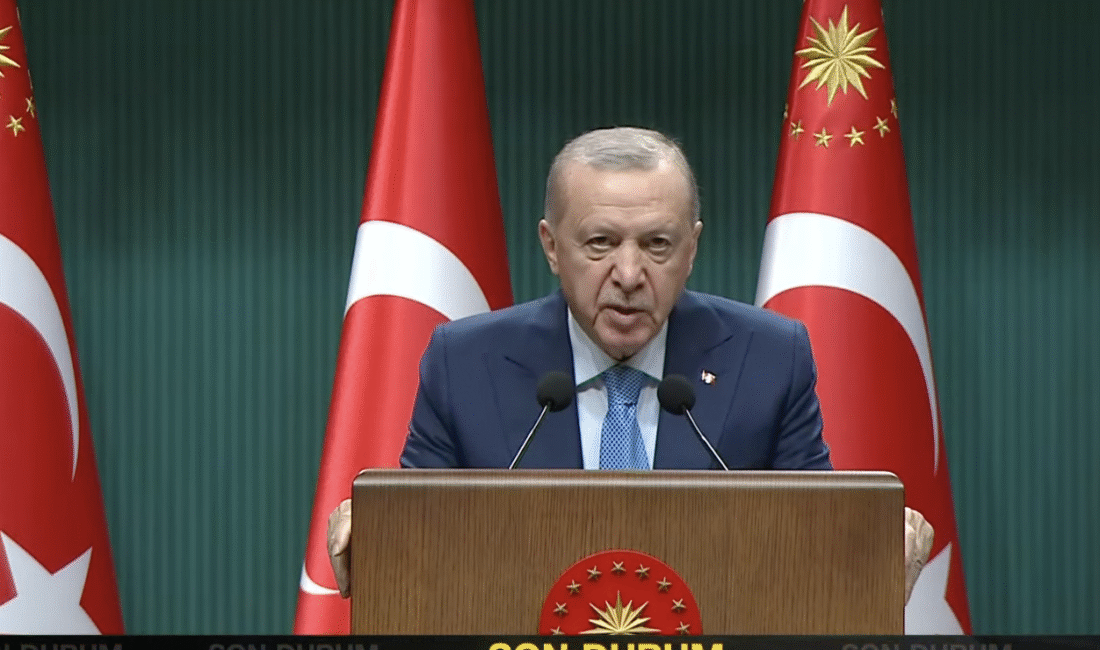 Cumhurbaşkanı Erdoğan, kabine toplantısı sonrasında Türkiye ve dünya gündemini değerlendirdi.