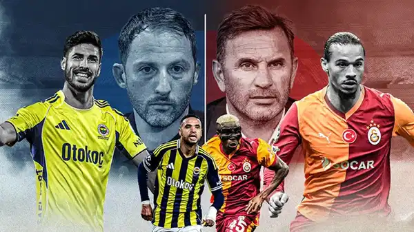 Fenerbahçe, Trendyol Süper Lig'in 14. haftasındaki derbide Galatasaray ile karşı