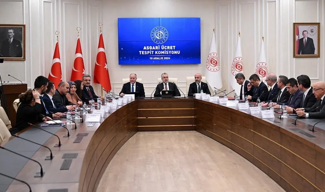 2026 yılında geçerli olacak asgari ücret için ilk toplantı bugün