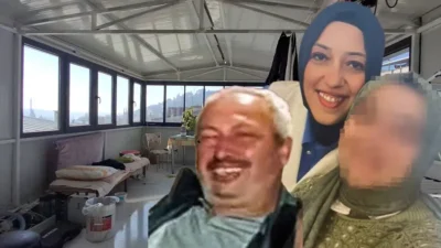 Bursa'nın Osmangazi ilçesinde, baba Nazmi Aybey ile kızı Kübra Aybey'in