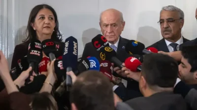 DEM Parti İmralı Heyeti, MHP Genel Başkanı Devlet Bahçeli ile