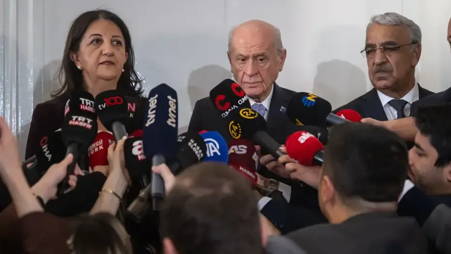 DEM Parti İmralı Heyeti, MHP Genel Başkanı Devlet Bahçeli ile