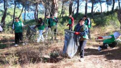 Buca Belediyesi, sivil toplum kuruluşları ve gönüllülerin katılımıyla İzmir’in akciğerleri