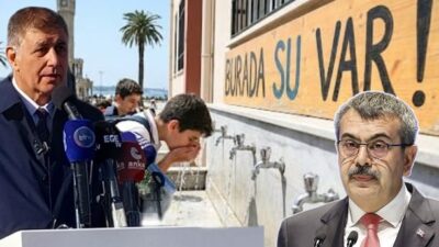 Milli Eğitim Bakanı Yusuf Tekin’in, İzmir’deki okulların temizlik sorununa ilişkin