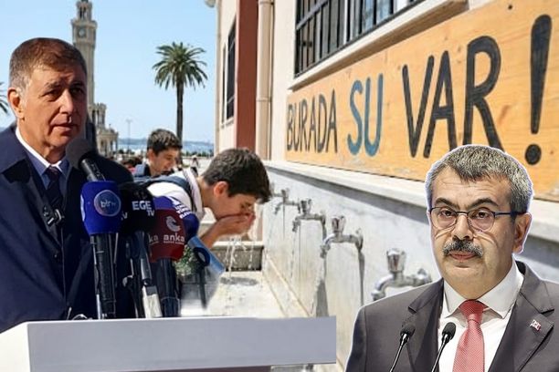 Milli Eğitim Bakanı Yusuf Tekin’in, İzmir’deki okulların temizlik sorununa ilişkin