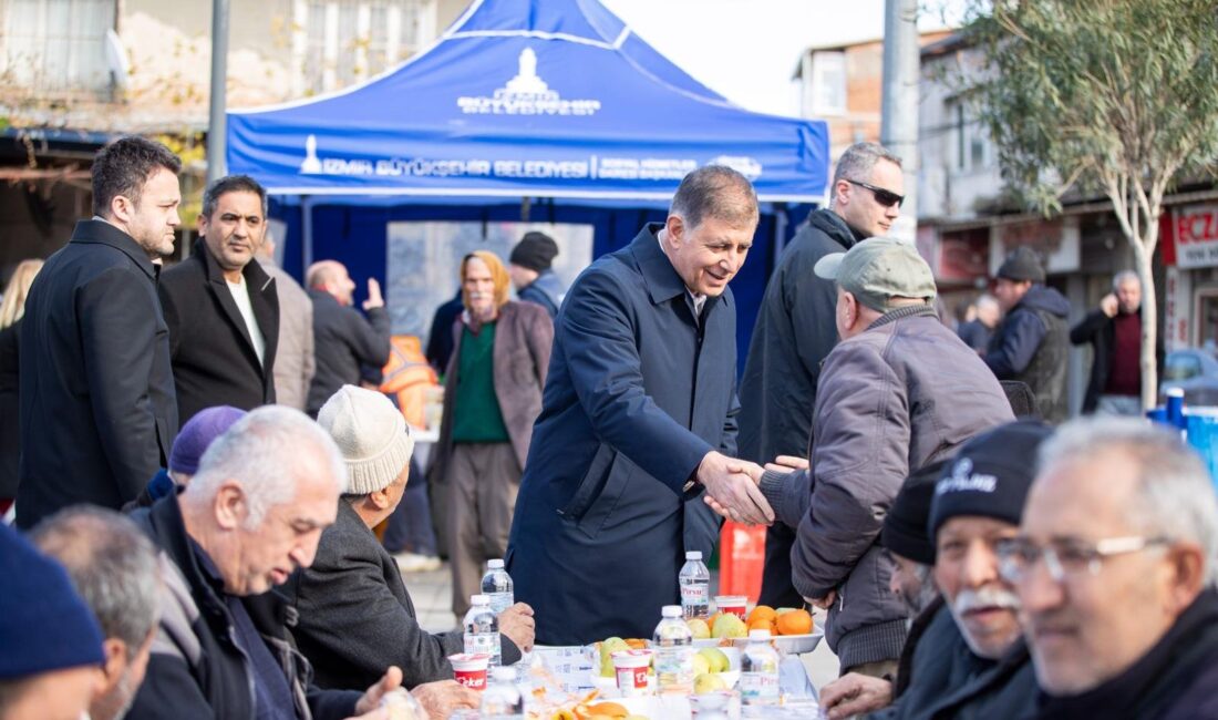 İzmir Büyükşehir Belediye Başkanı Dr. Cemil Tugay, yılın son gününde