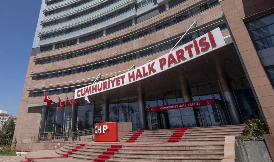 Cumhuriyet Halk Partisi’nde (CHP) 4-5 Kasım 2023’te yapılan 38. Olağan