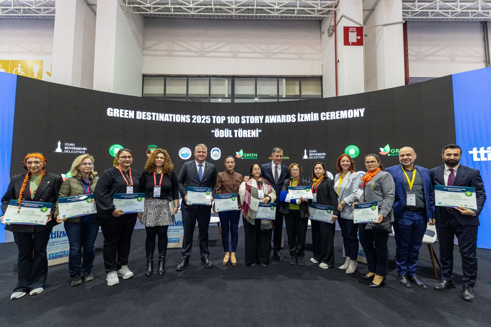 İzmir Büyükşehir Belediye Başkanı Dr. Cemil Tugay, TTI İzmir Fuarı