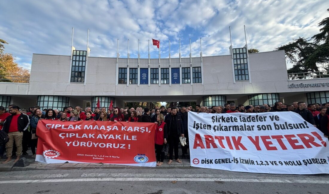 İzmir Büyükşehir Belediyesi’nin “eksik maaşların Çarşamba gününe kadar yatırılacağı” açıklaması